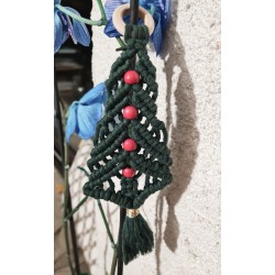 Sapin en macramé